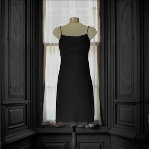Chiffon Slip Dress Little Black Dress All Occasion Ant Season Regency Bodycon